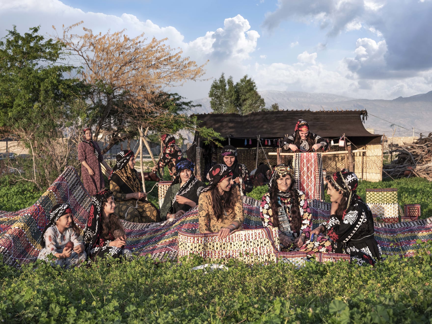 Maryam Firuzi, From the series "In the Shadow of the Silent Women" , 2024