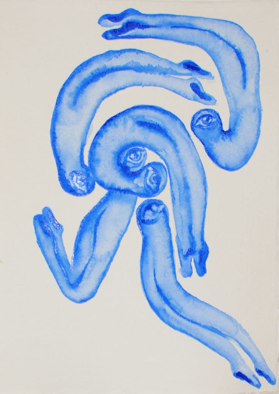 Alymamah Rashed, Only A Blue Atoms Multiplies Into Infinity - Series 5 of 8, 2025