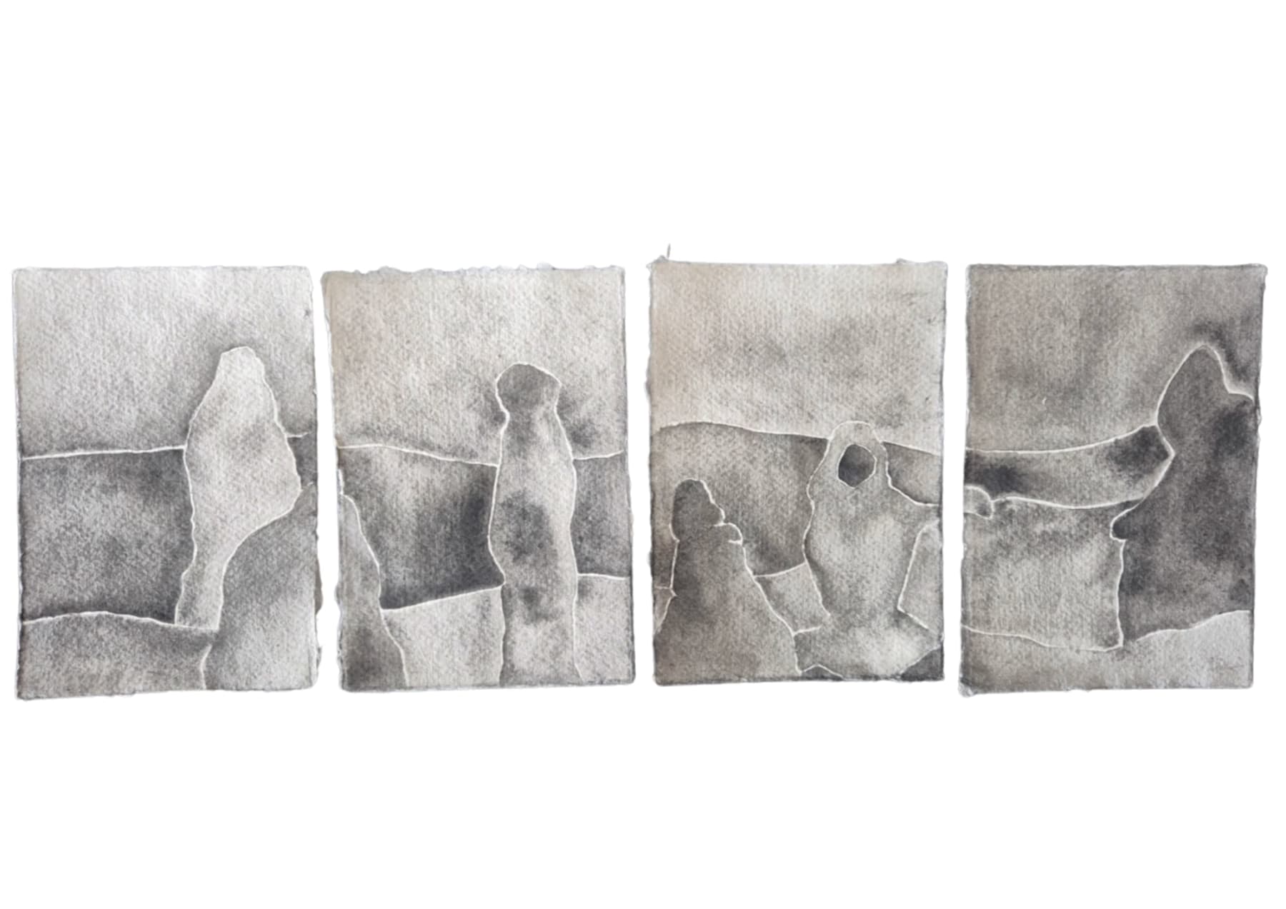 Granular Meditations - Bayan Kuwait (I,II,III,IV), 2025