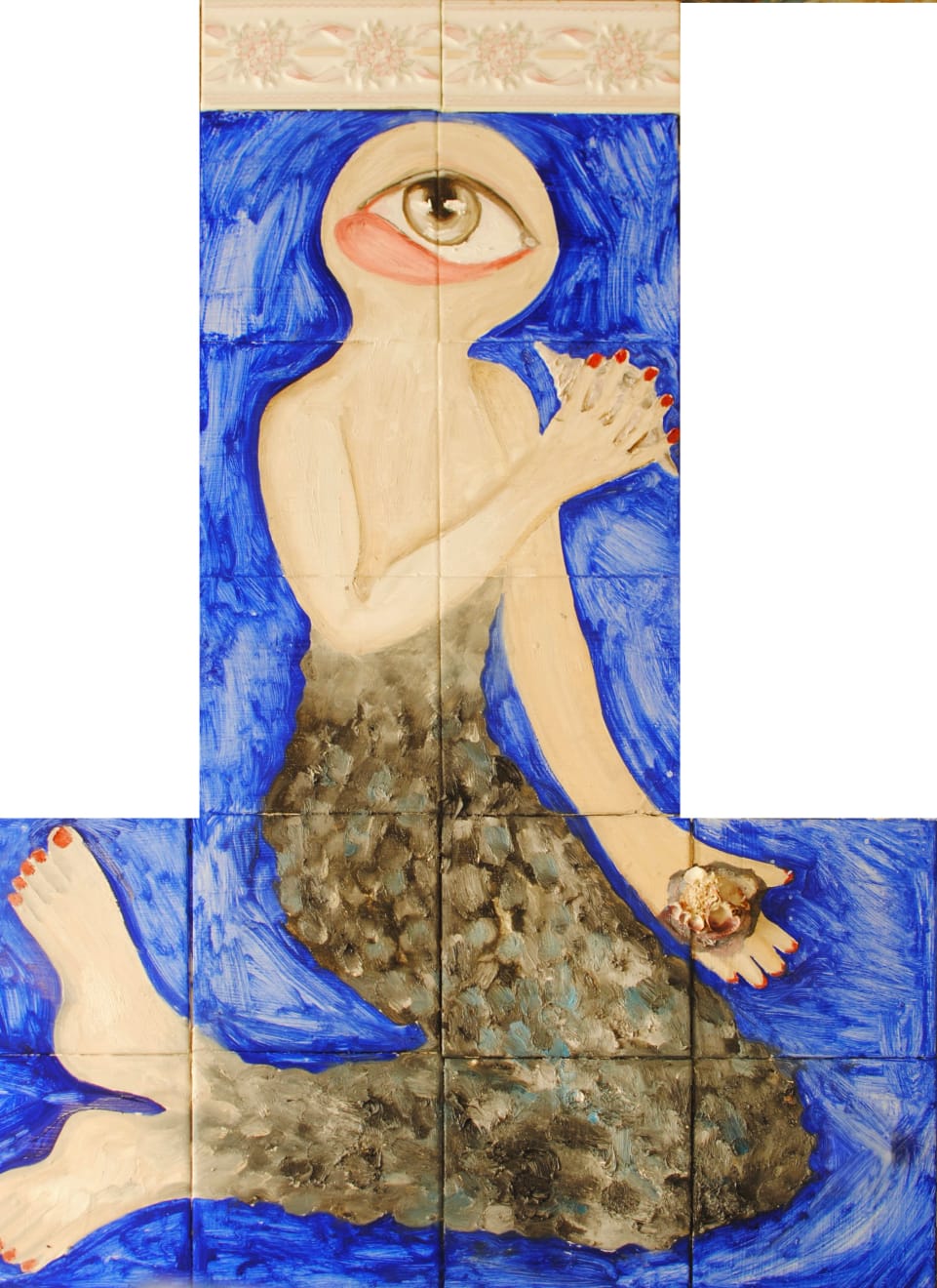 Alymamah Rashed, My Omens Whisper To My Forgotten Lullabies (I Placed Them Above My Flesh/Beneath My Scales), 2025