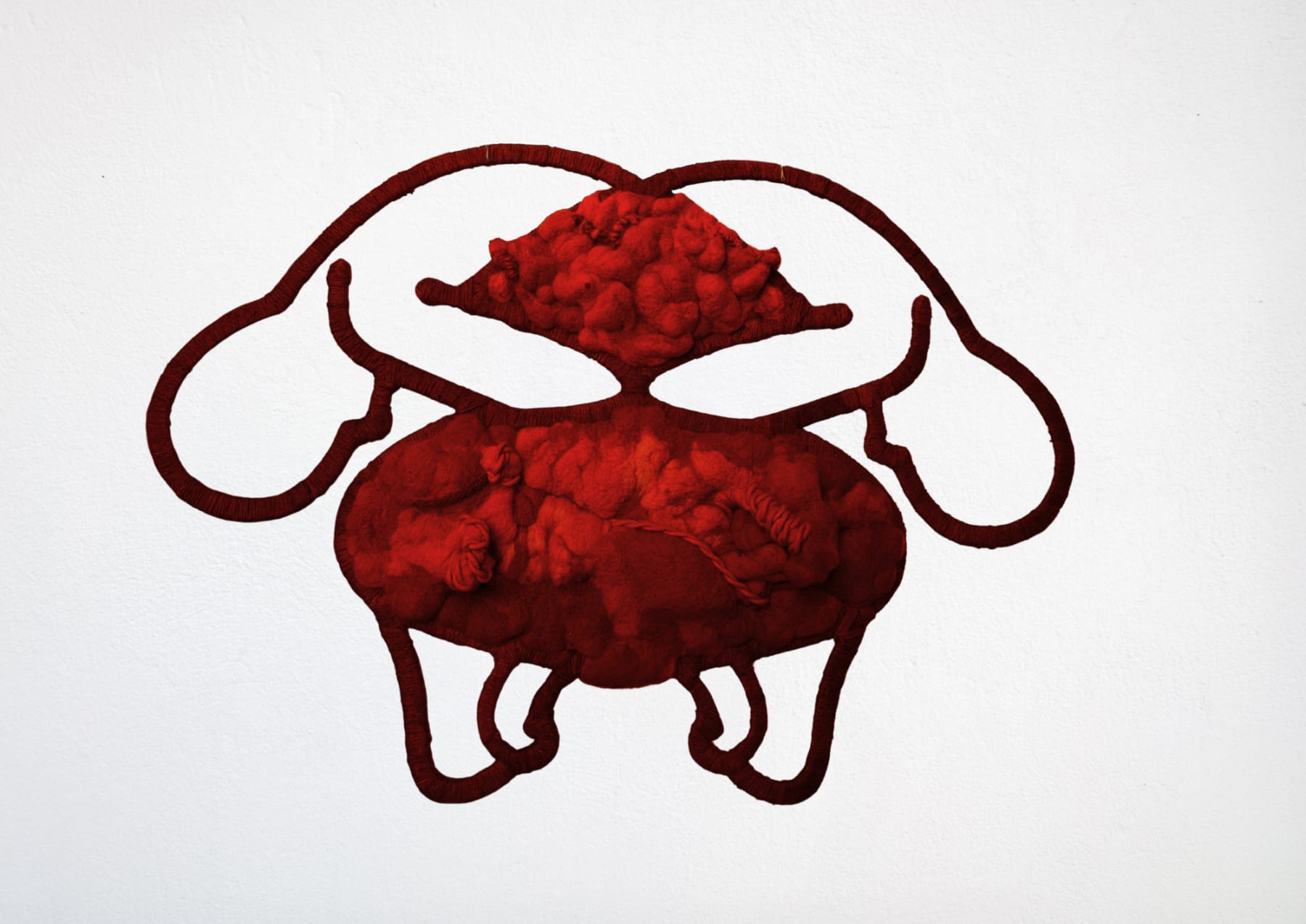 Joud Fahmy, Trapped Emotions: Seeing Red, 2025