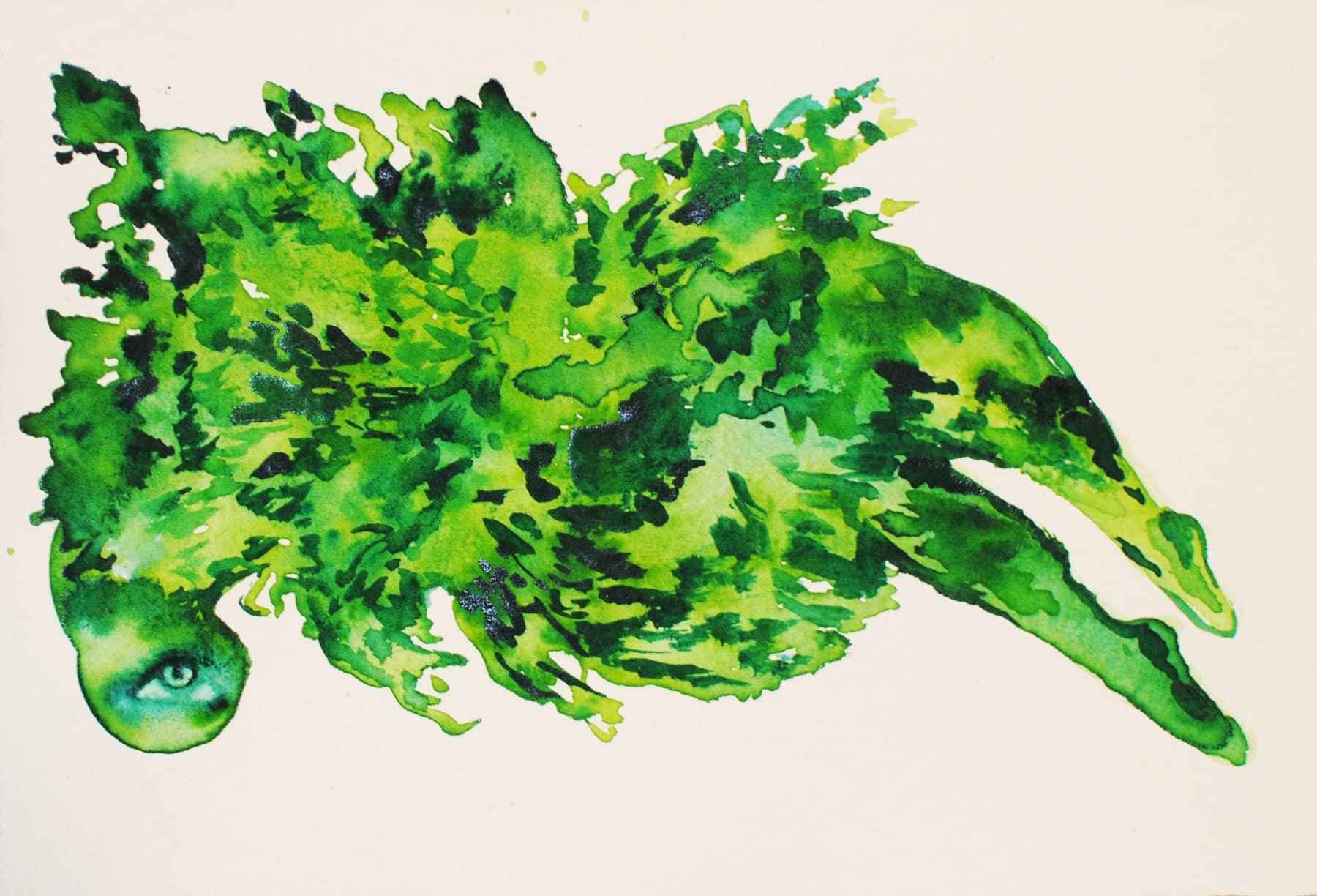 Alymamah Rashed, Your Land Lives Beneath My Flesh (My Emerald Earth Will Not Die) - Series 3 of 3, 2025