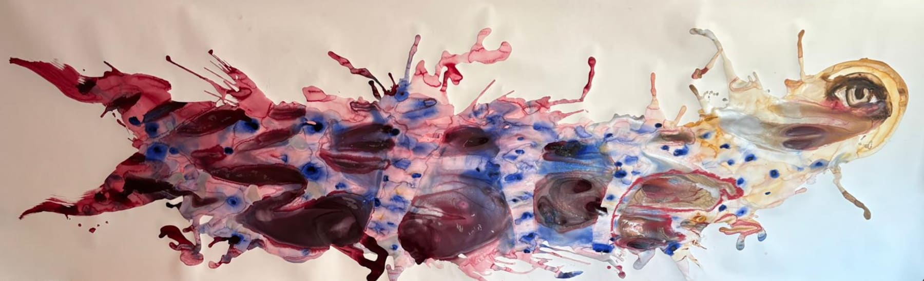 I Asked Your Magenta Waters to Press the Stillness of Their Essence Against Mine (You’re Not Under My Find — You’re Already Within My روح), 2025