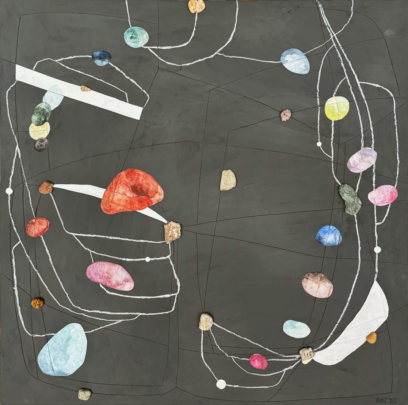 Áslaug Íris Katrín Friðjónsdóttir, Geimsteinar / Space Stones, 2023