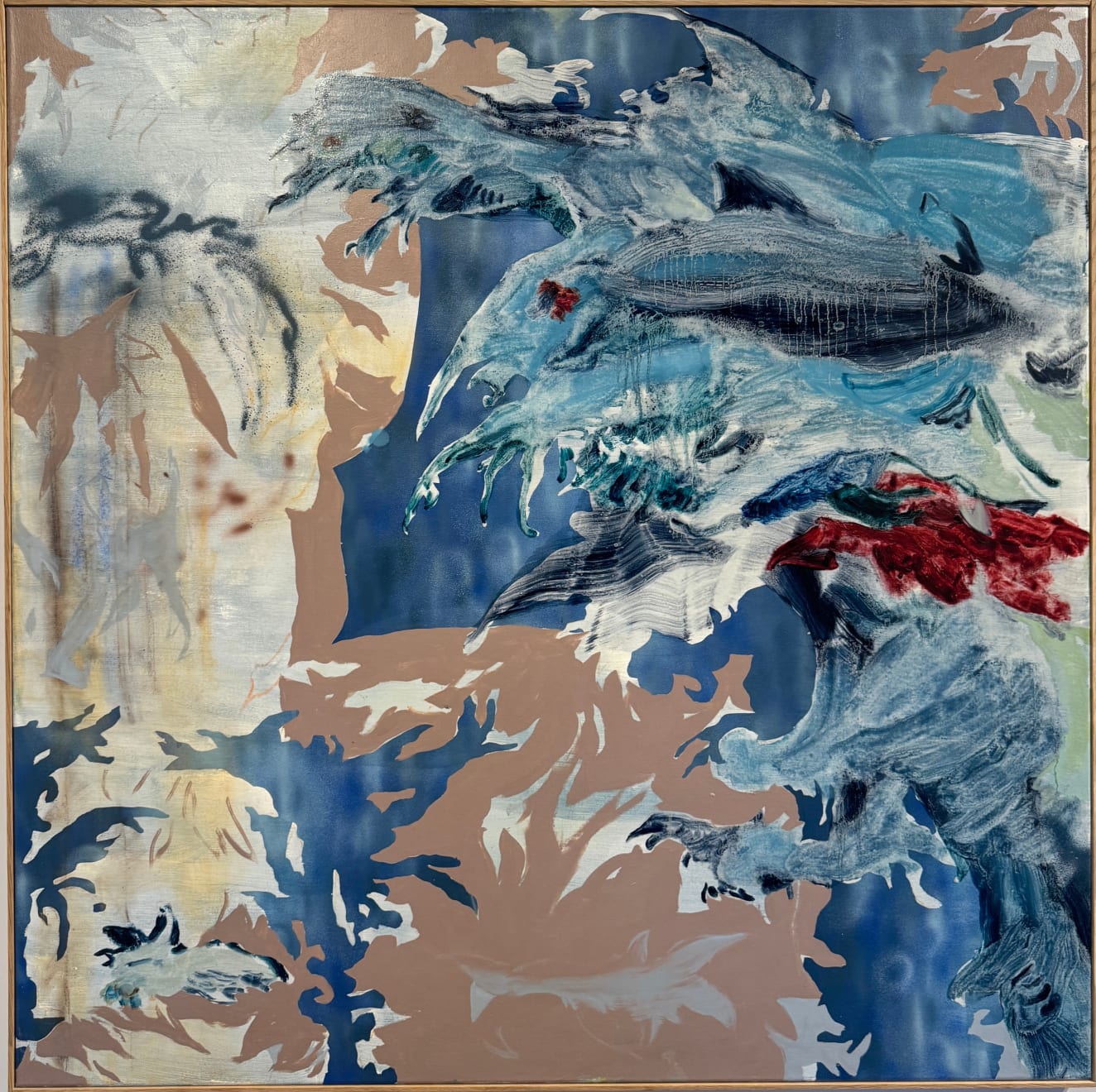 KRISTÍN MORTHENS, Blátt sumar í rökkri / Blue Summer In Dusk, 2025