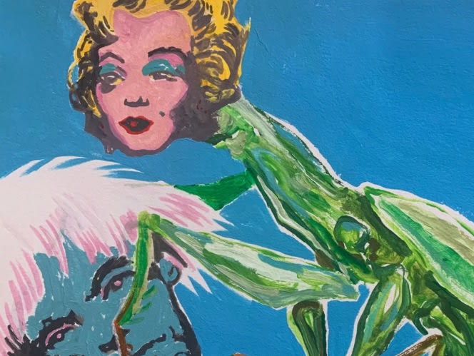 Alejandro Medina Gómez (AMG), Marilyn y Warhol, 2024