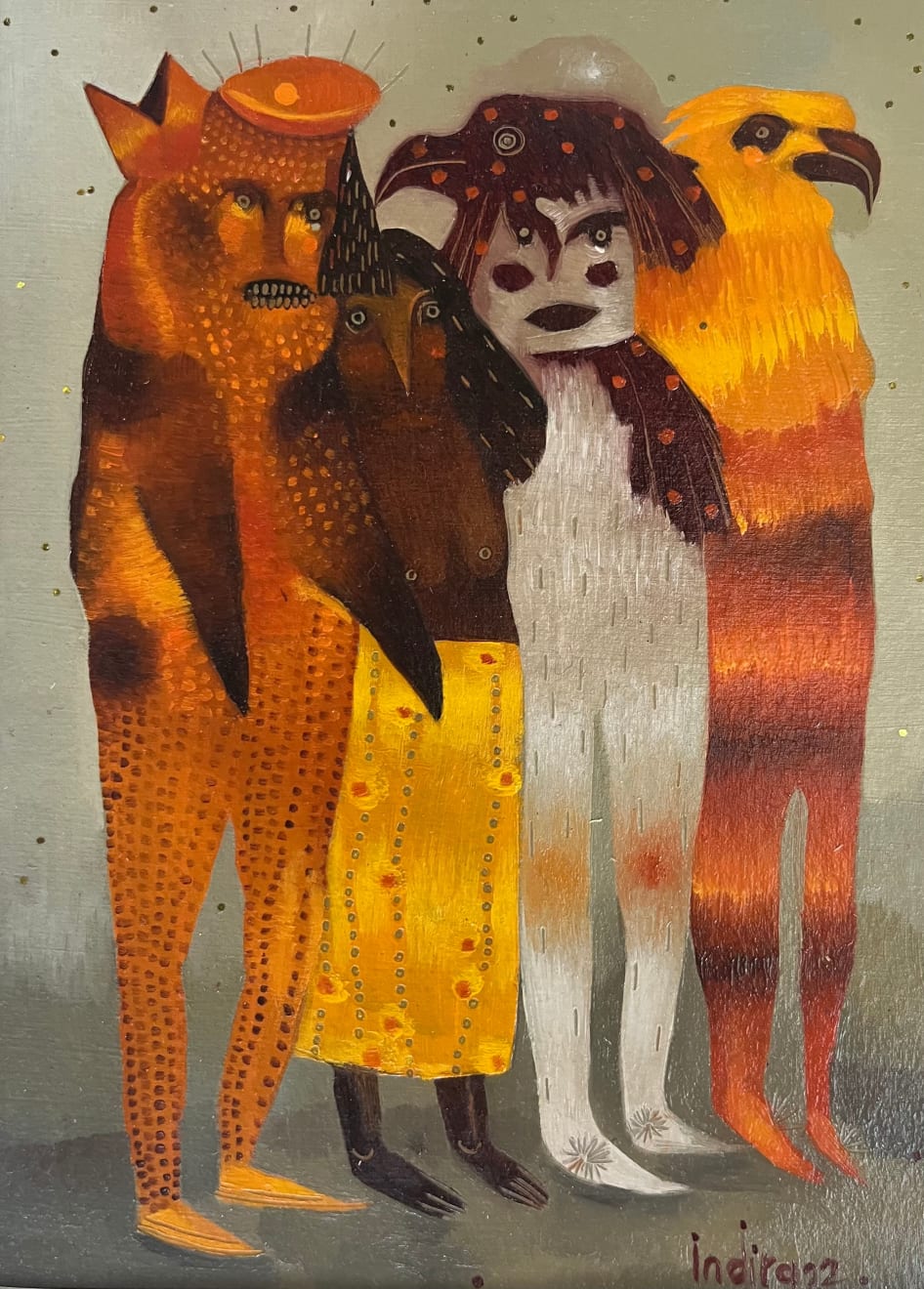 Indira Castellón, Pàjaros disfrazados