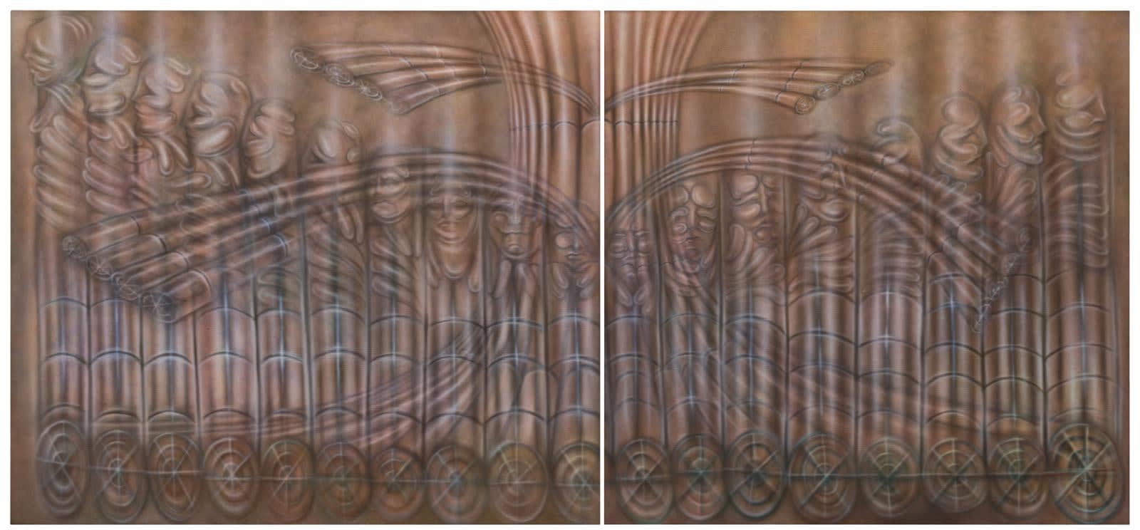 Veronika Hapchenko, human composition, 2024