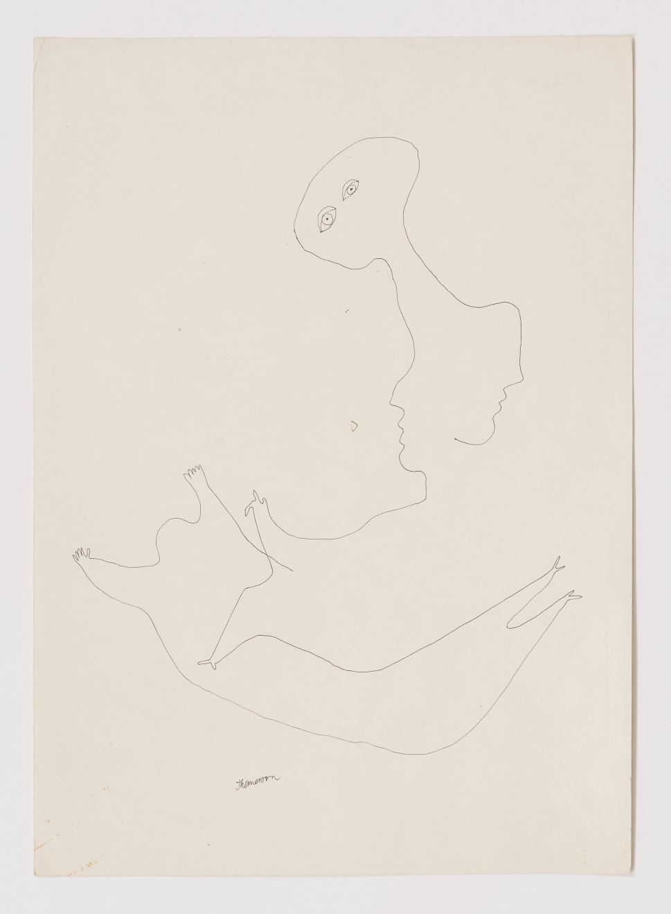 Franciszka Themerson, Floating figures, c. 1962
