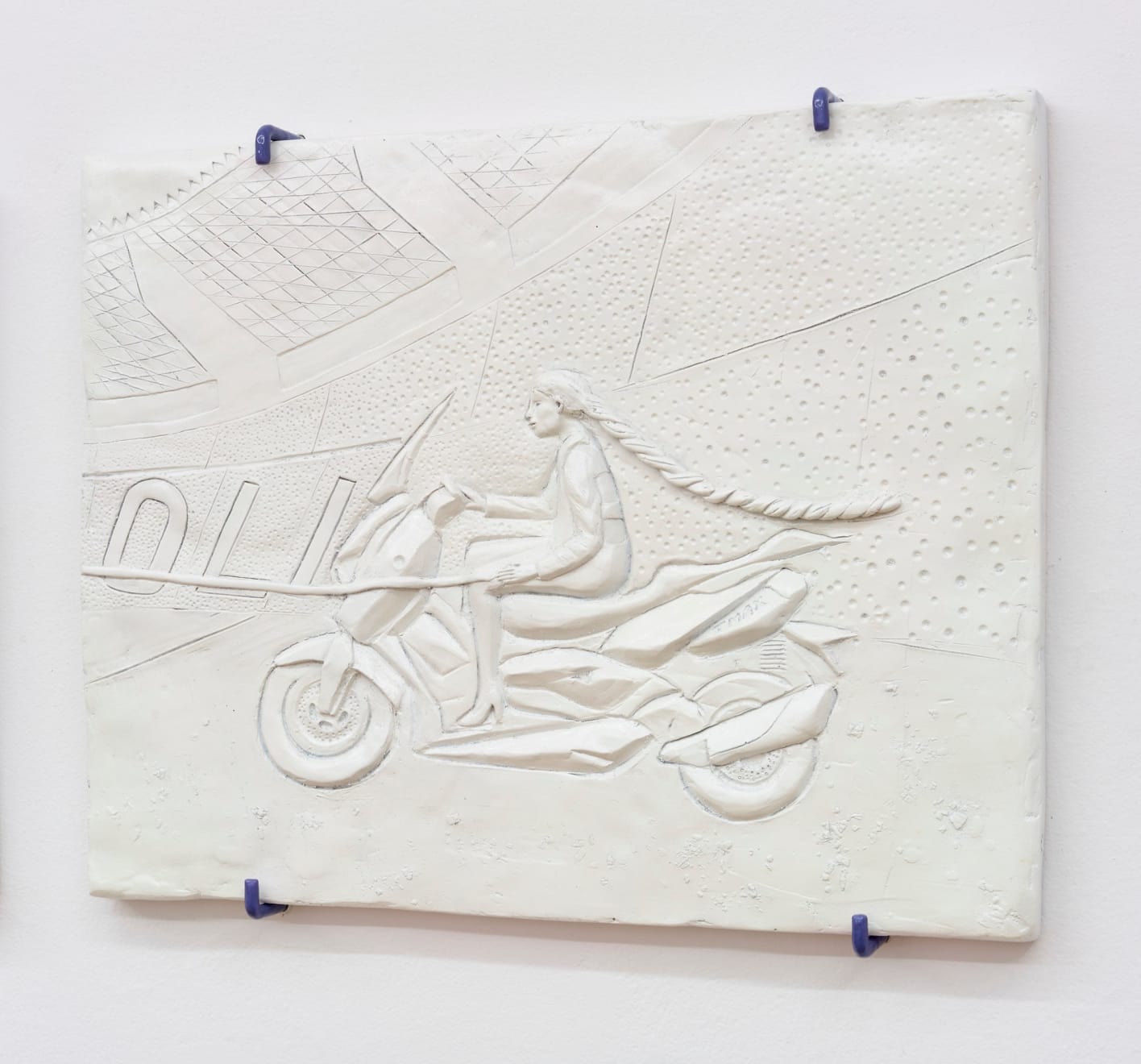 SAGG Napoli, Untitled I (triptych from Cuore spezzato e testa alta), 2024