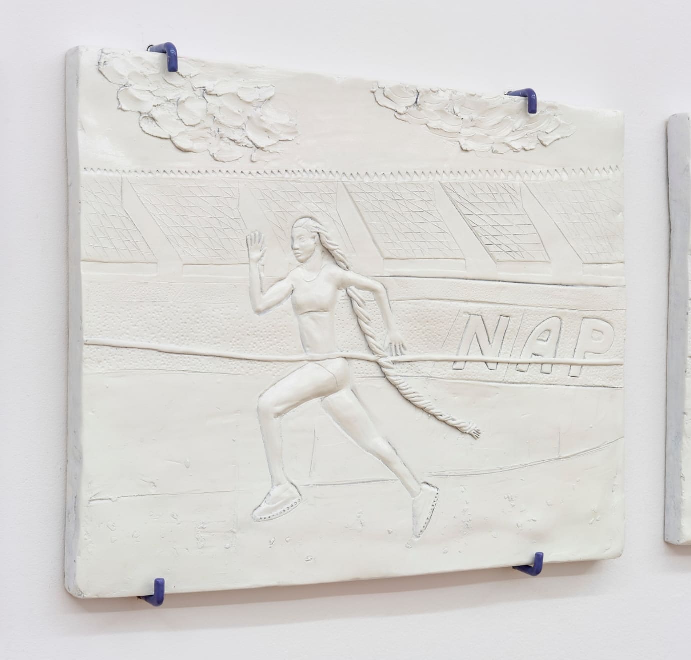 SAGG Napoli, Untitled I (triptych from Cuore spezzato e testa alta), 2024