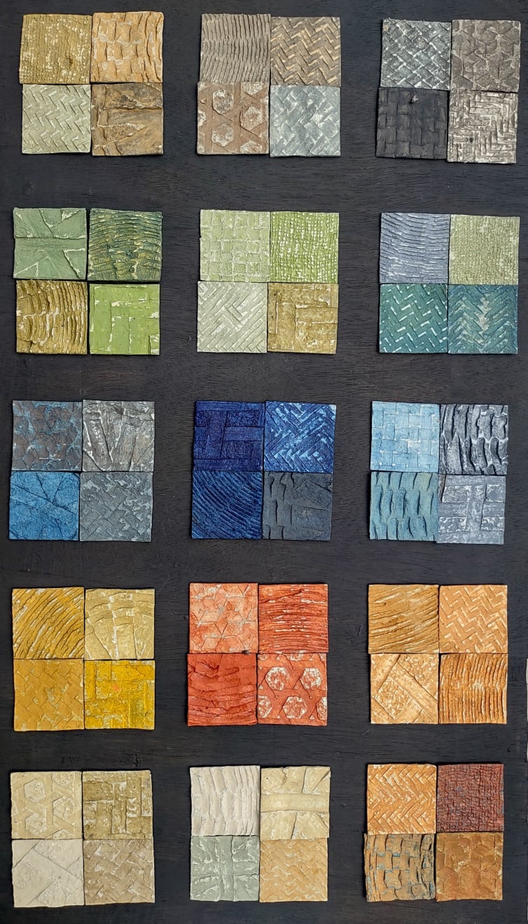 Dinar Sultana, Texture marking, 2020