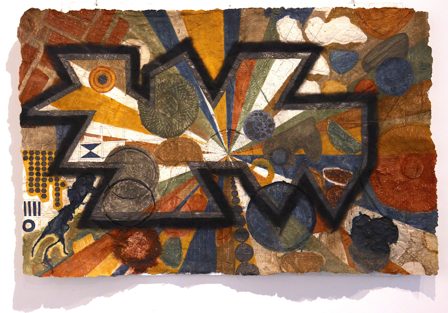 Dinar Sultana, The space of Fuller's dymaxion world map, 2022