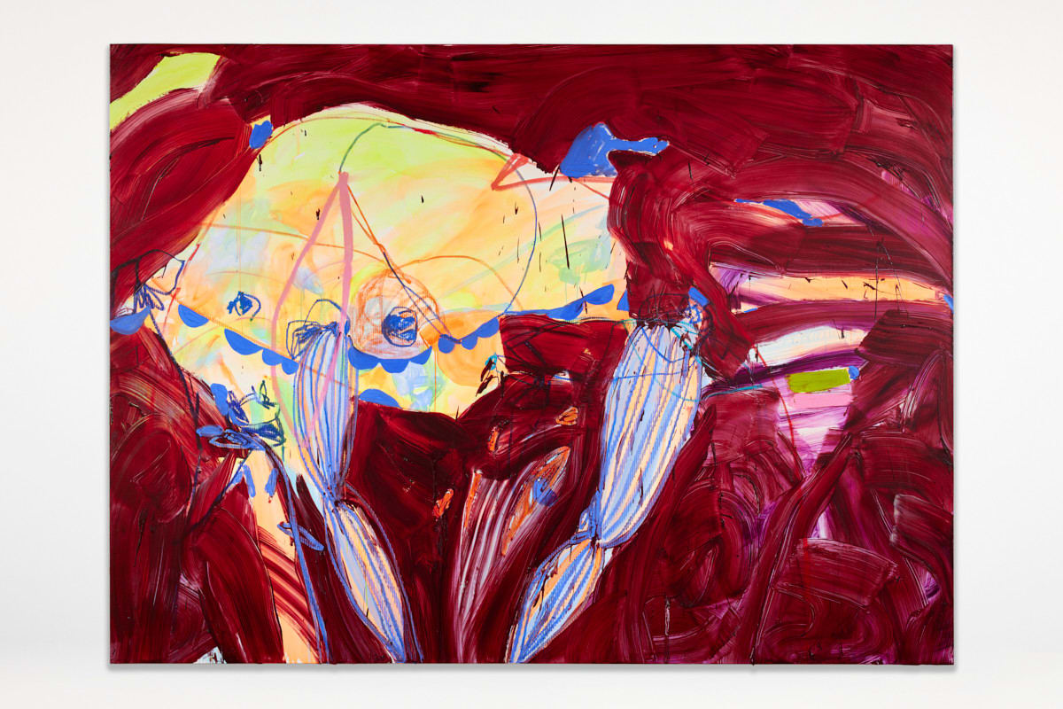 Jadé Fadojutimi, The Menstrual Marshland, 2021