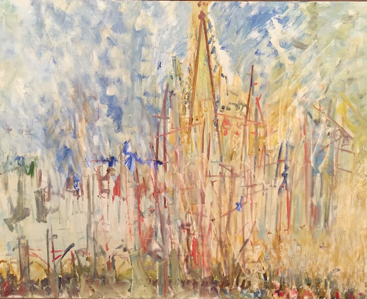 Dennis Creffield, Norwich Cathedral from the Cloisters, 1989