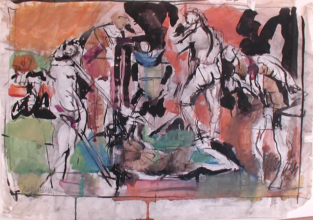 Robert Medley, The Education of Pan ( Paraphrase of Signorelli )