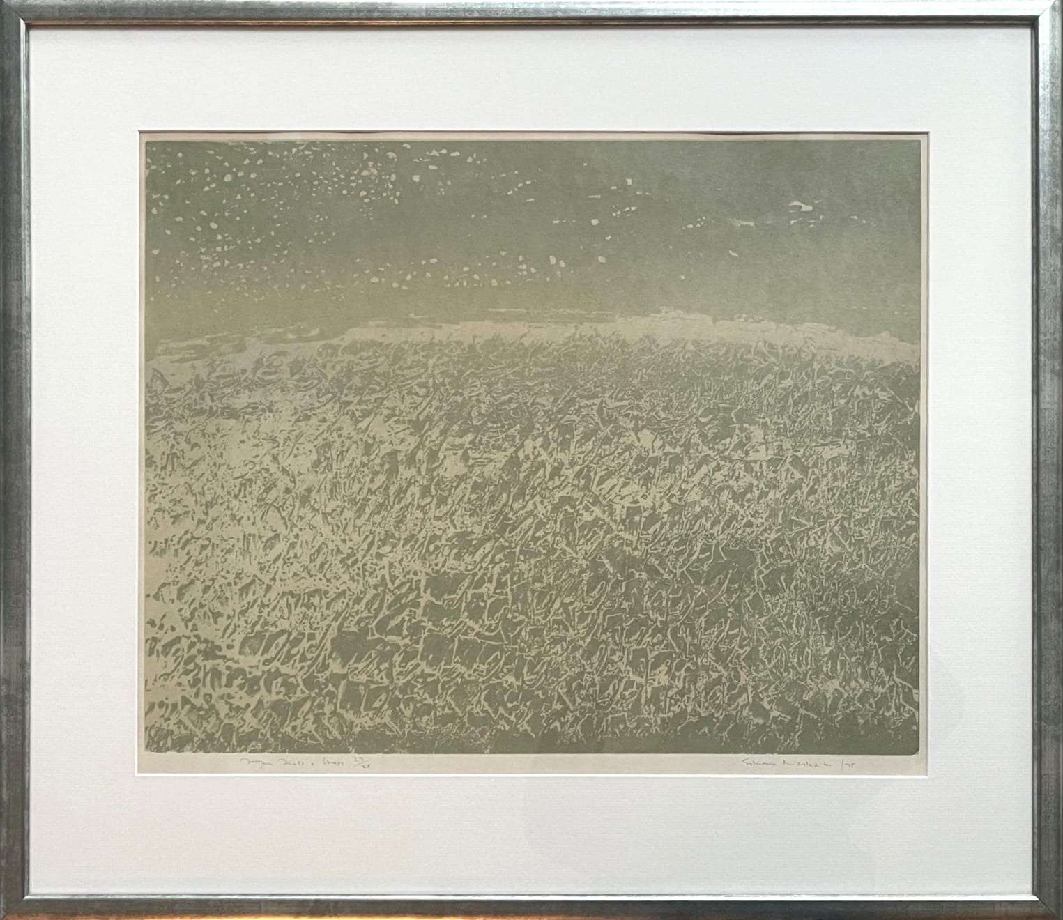 Edward Middleditch, Frozen Fields and Stars, 1975