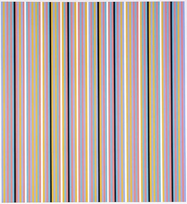 Bridget Riley, Brouillard, 2003