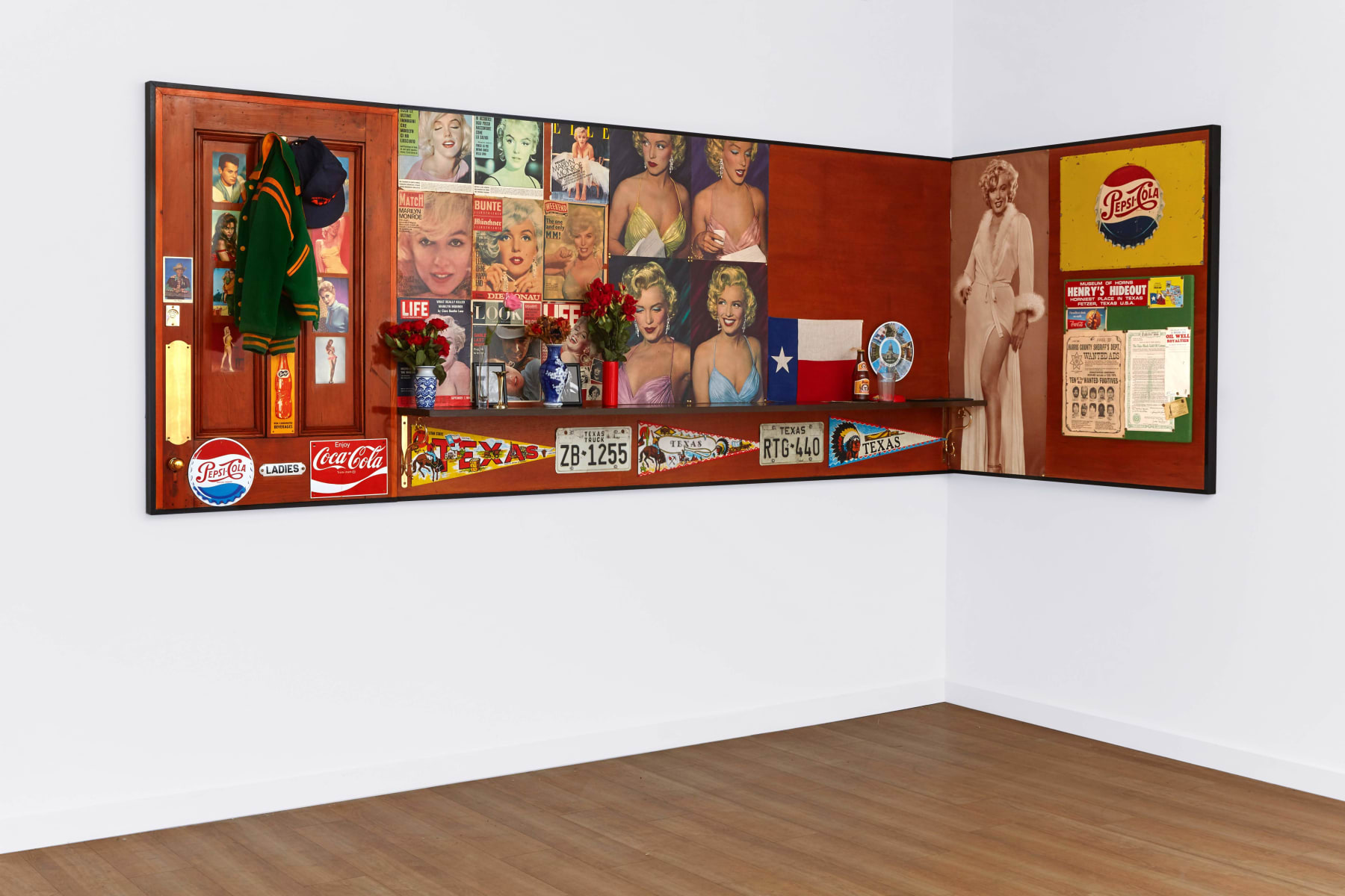 Peter Blake, Shrine to Marilyn Monroe, in a Texas Diner, 1990