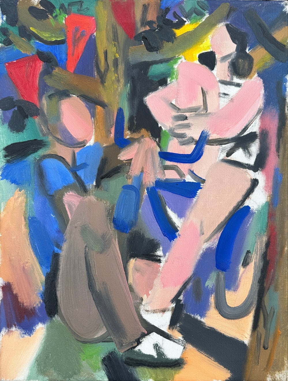 Peter de francia, Couple, blue bicycle (blue T-shirt), 1970