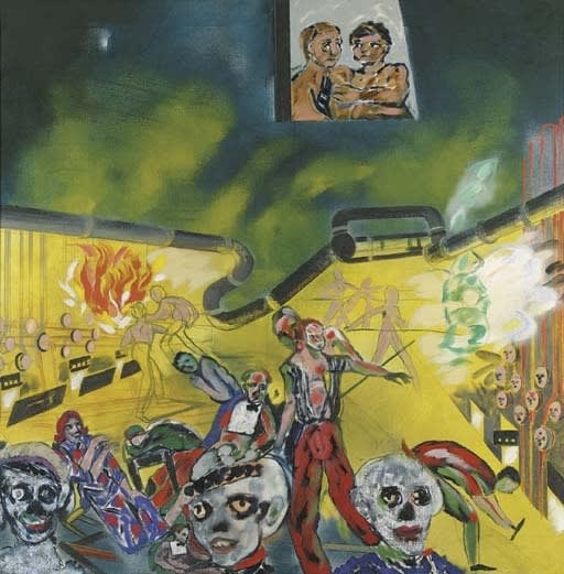 R.B. Kitaj, Germania (The Engine Room), 1986