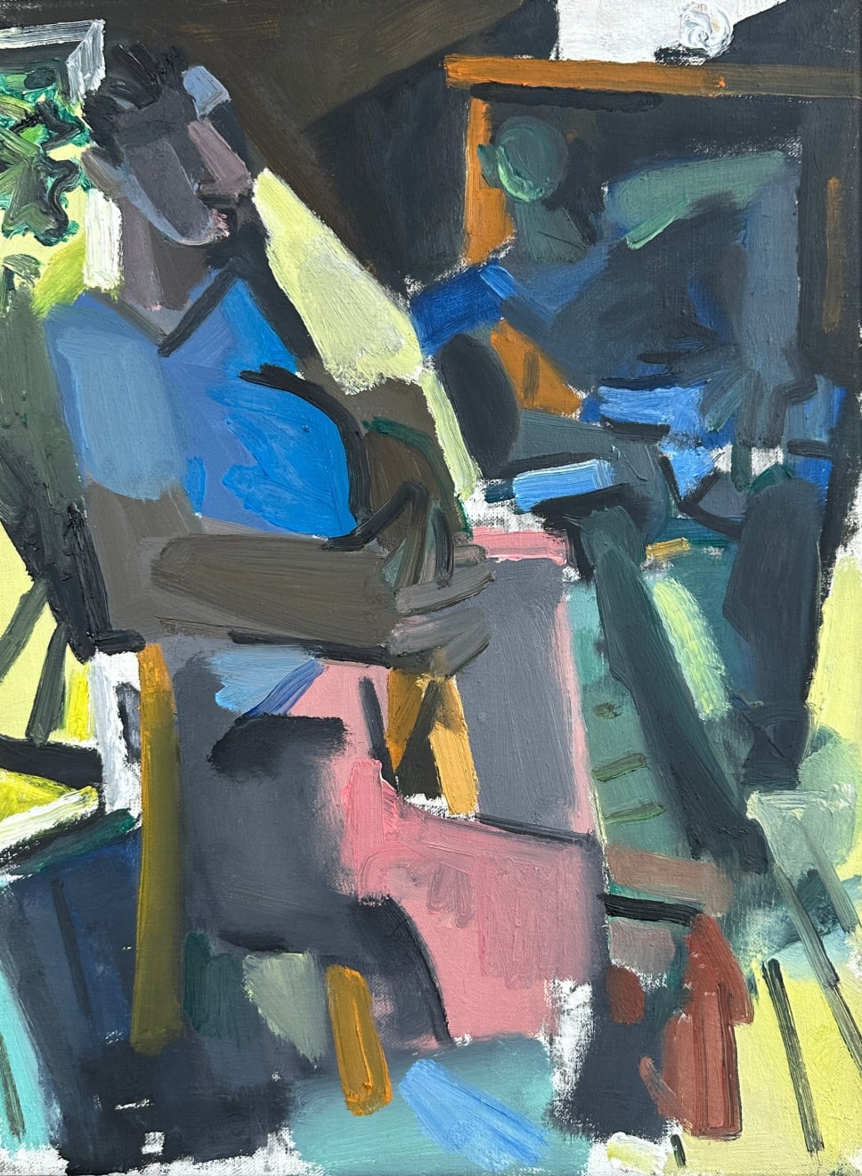 Peter de francia, Seated figures, 1970