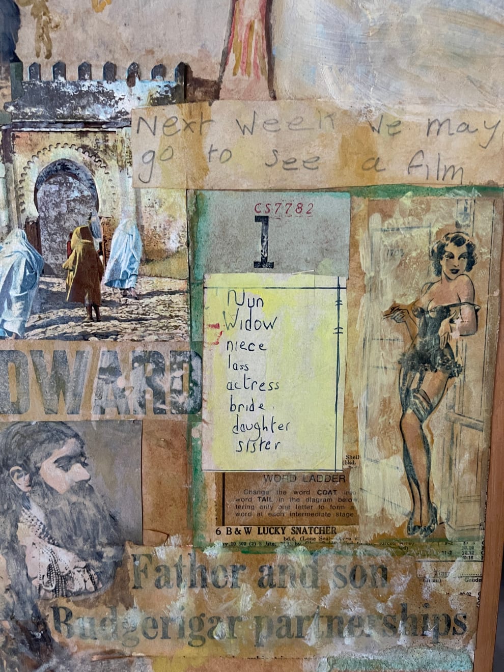 Nigel Henderson, Double-sided screen, circa 1970