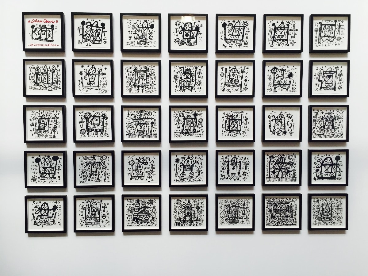 Alan Davie, 34 Variations on a Theme, 2003