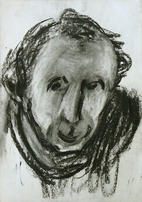 Dennis Creffield, Self Portrait, 1976