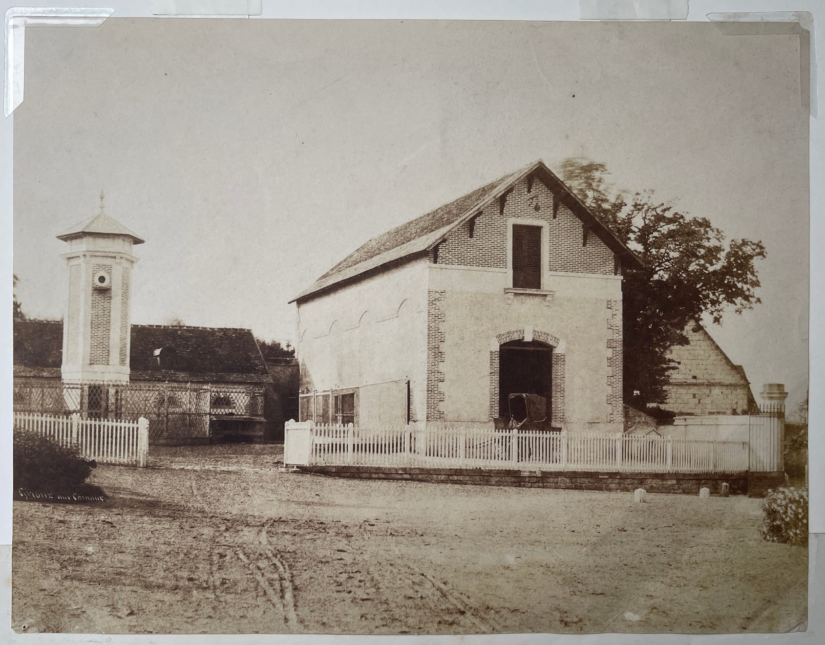 Andre Giroux, La Ferme au Pigeonnier, c.1855 James Hyman Gallery