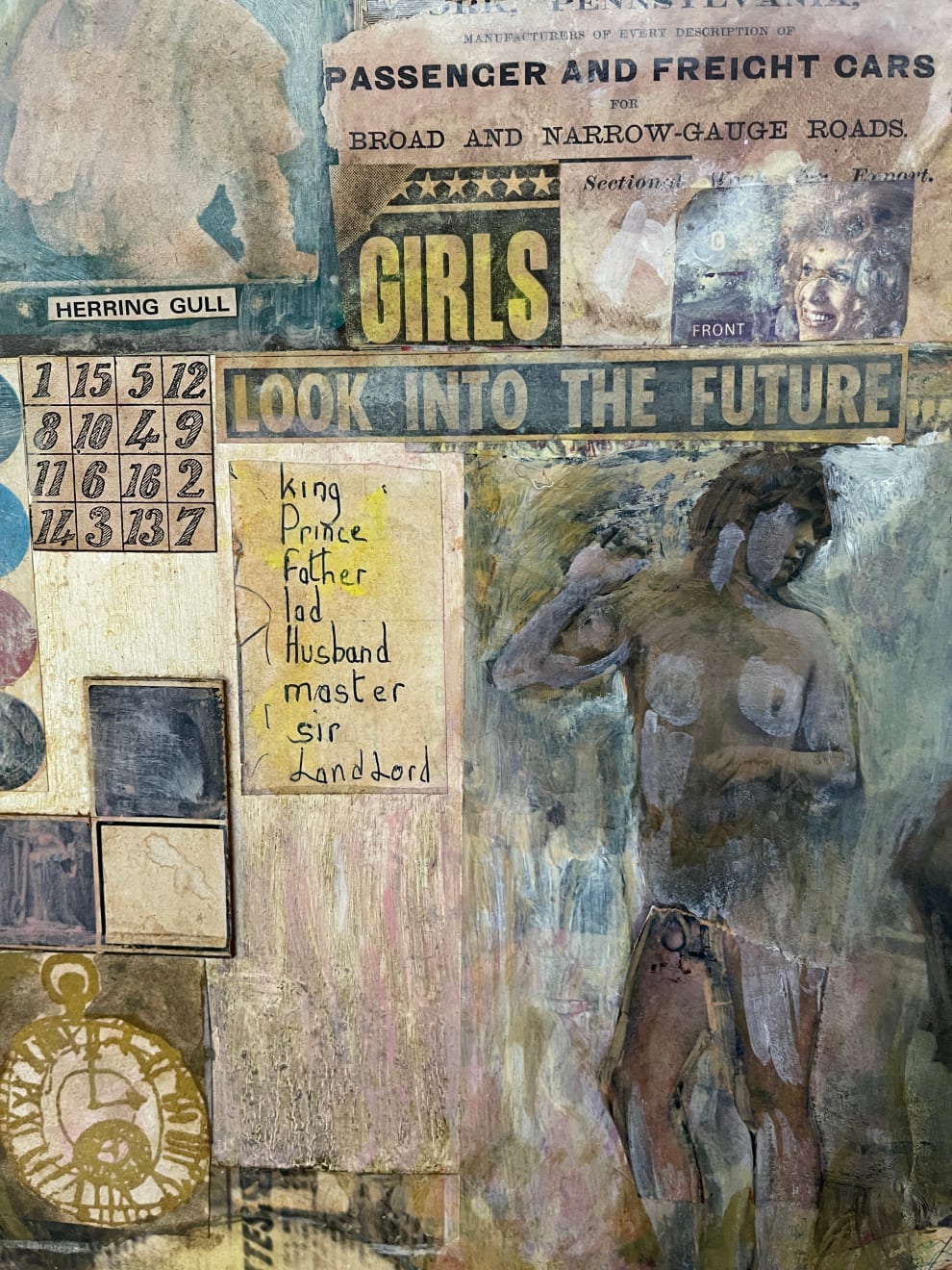 Nigel Henderson, Double-sided screen, circa 1970