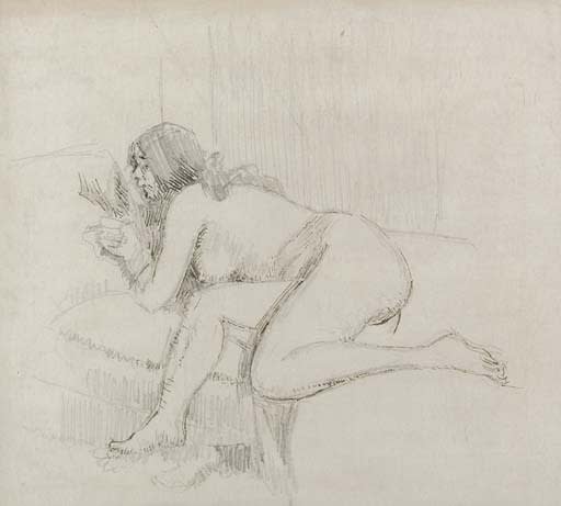Walter Richard Sickert, Reclining Nude on a Bed