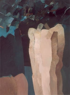 Keith Vaughan, Two Figures, 1966