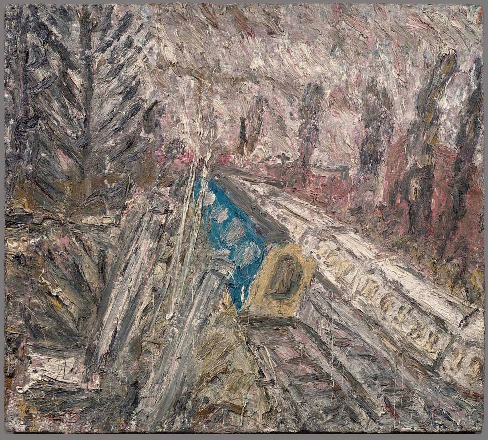 Leon Kossoff, Between Kilburn and Willesden Green, Winter Evening no 2, 1992