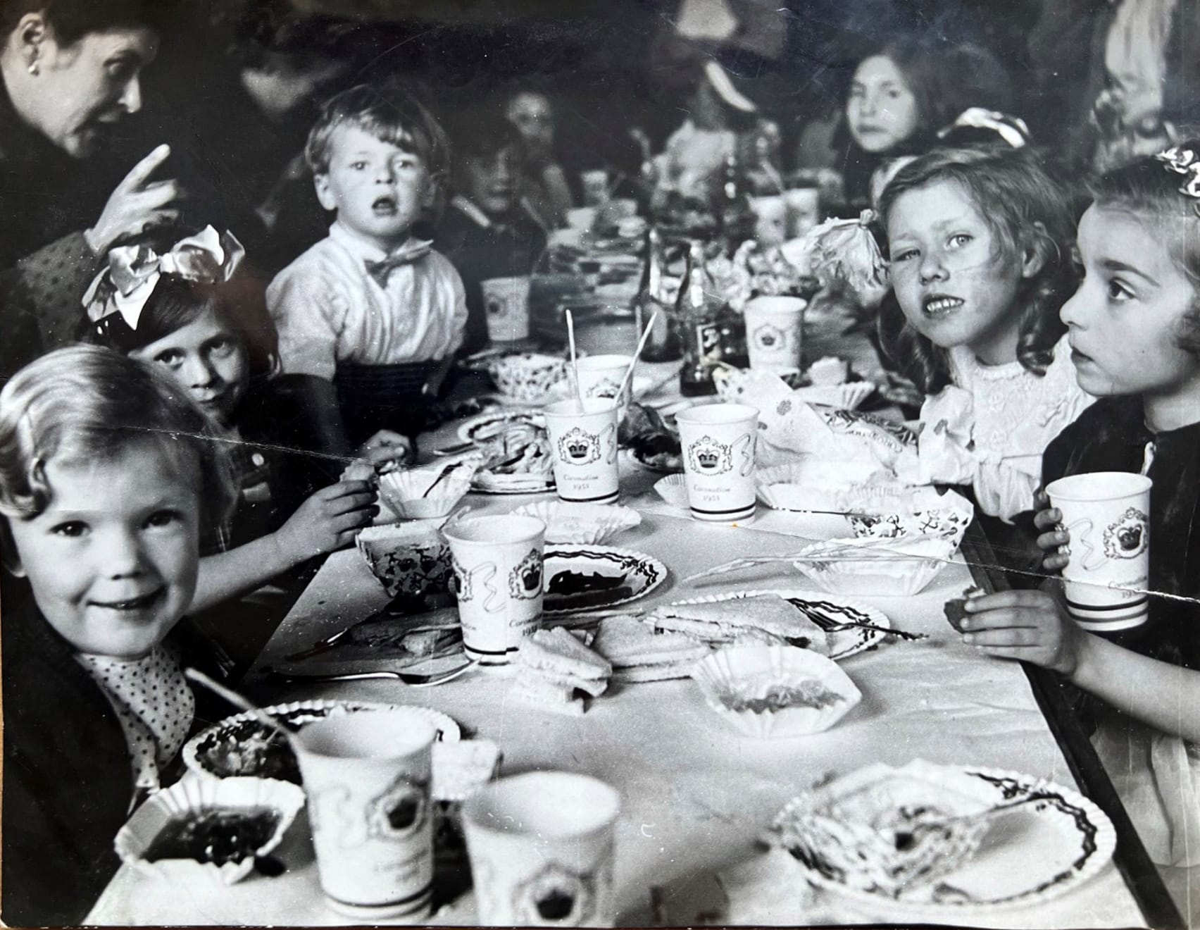 Nigel Henderson, Untitled (Coronation street party 02) , 1953
