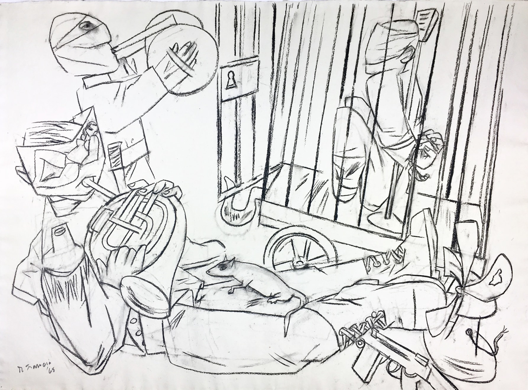 Peter De Francia, Disparates, 1968
