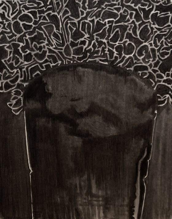 Edward Middleditch, Untitled (vase with flowers)