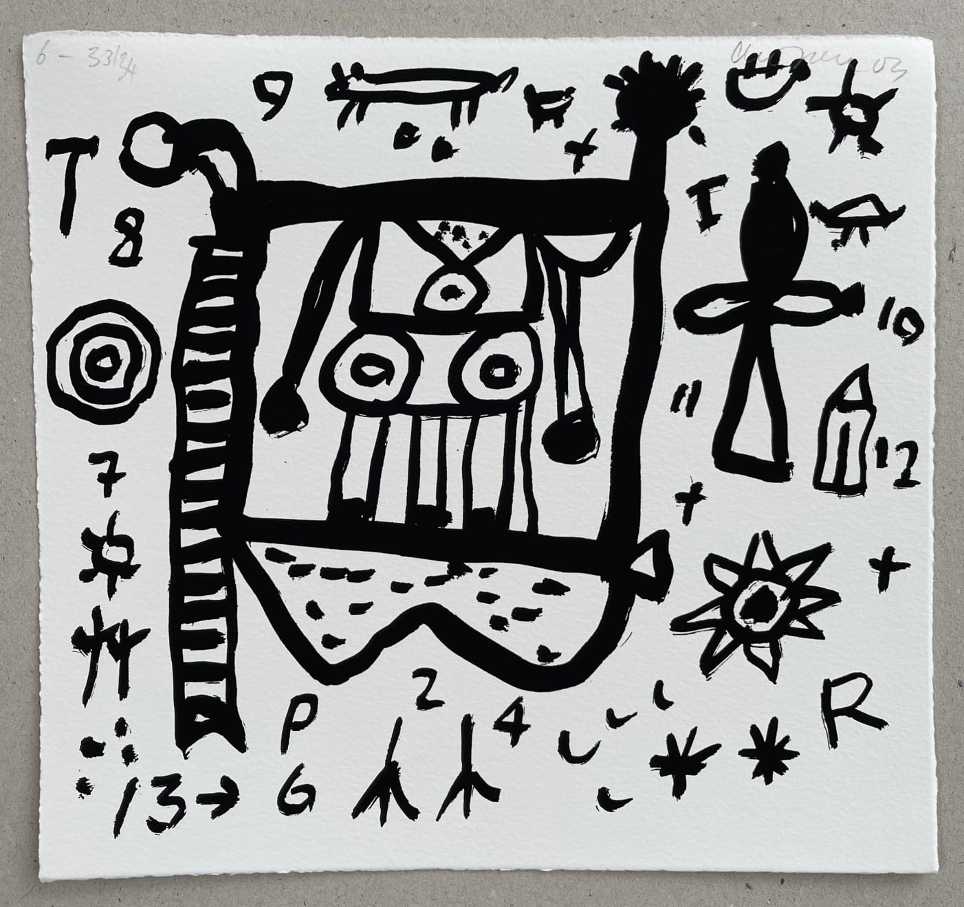 Alan Davie, 34 Variations on a Theme, 06, 2003
