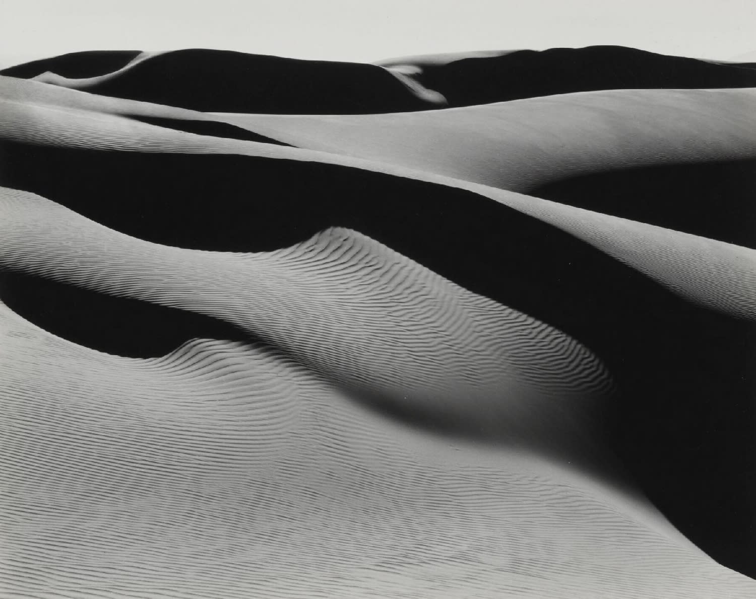 Edward Weston, Dunes, Oceano, 1937