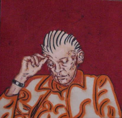 Tony Bevan, Portrait of a Man (The Artist's Father), 1991