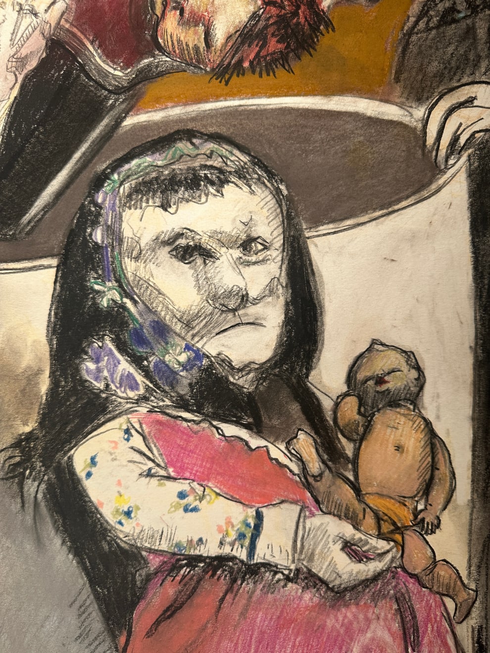 Paula Rego, Down the Well II, 2009