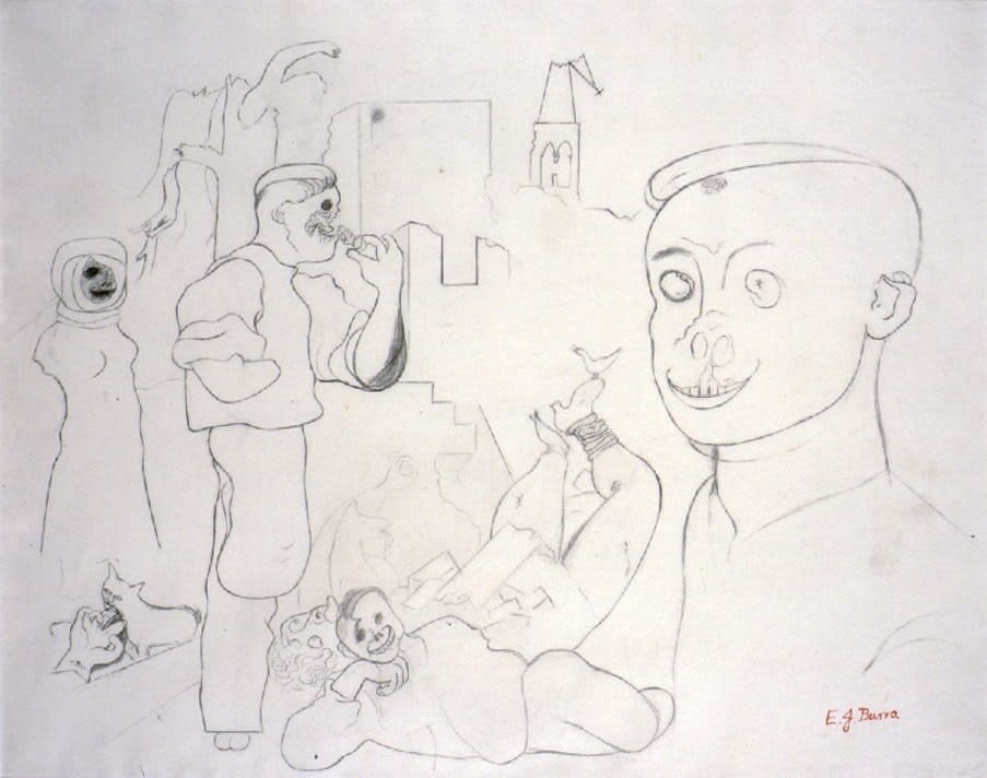 Edward Burra, Grotesque Figures