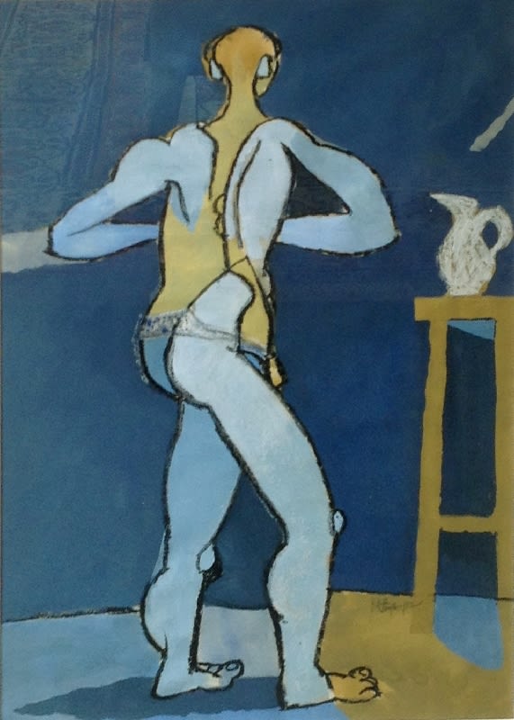 Keith Vaughan, Man standing, 1952