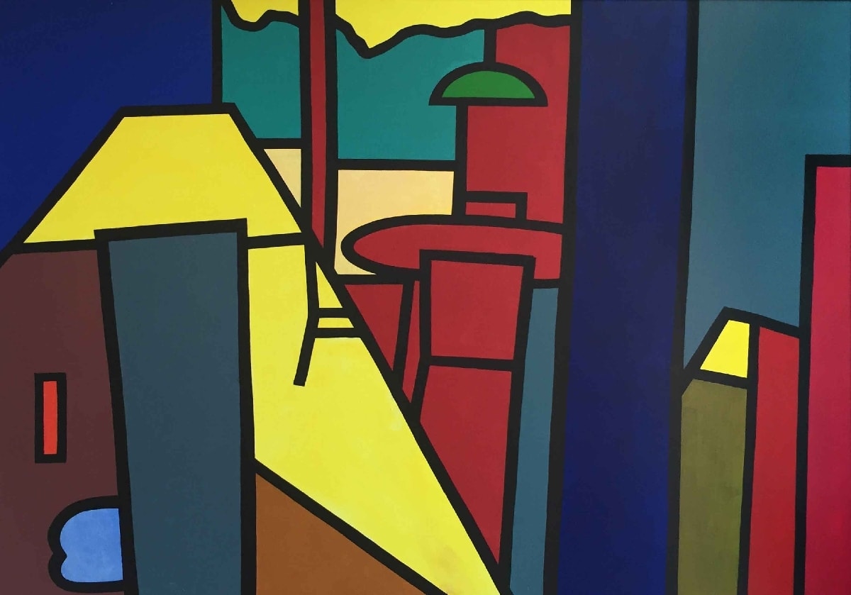 Derrick Greaves, Ivy House Farm, The Dining Room, 2015