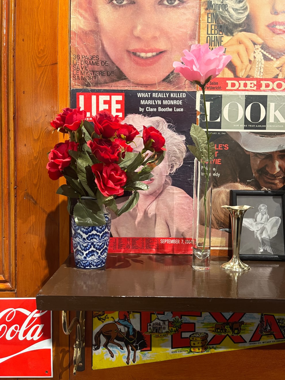 Peter Blake, Shrine to Marilyn Monroe, in a Texas Diner, 1990