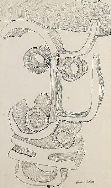 Eduardo Paolozzi, Head, 1946