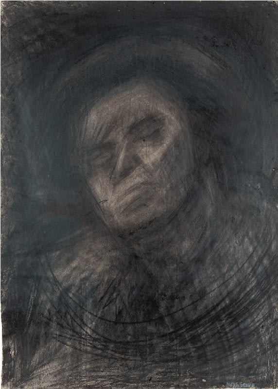 Leon Kossoff, Head of Seedo I, 1958