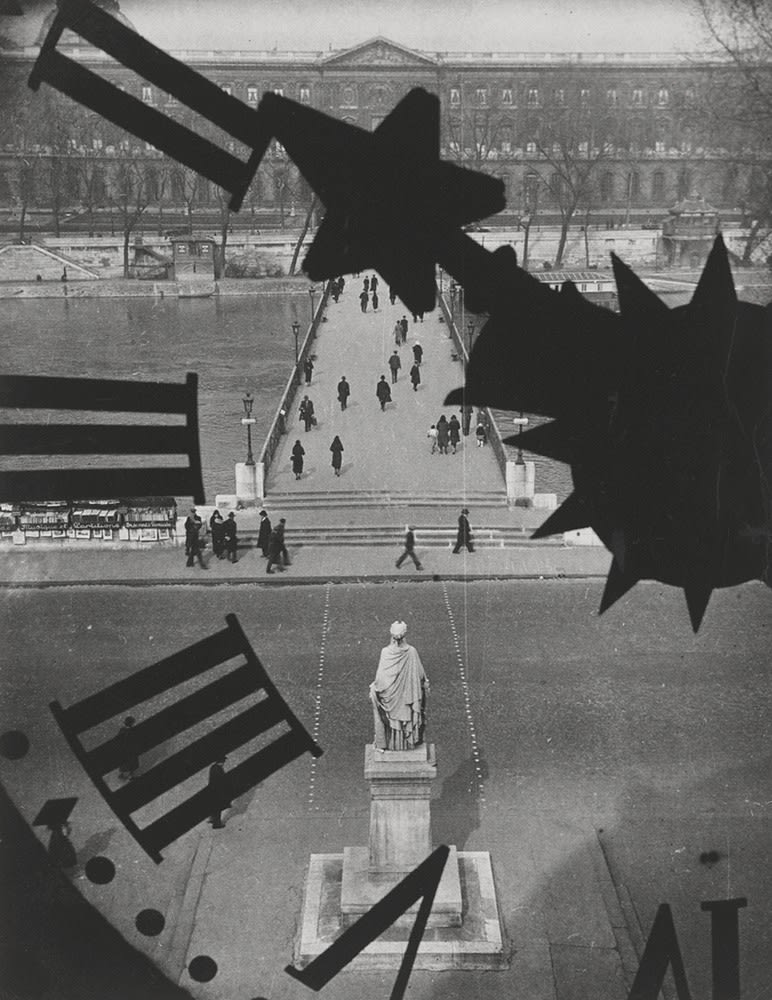 Andre Kertesz, Pont des Arts, Paris, 1929