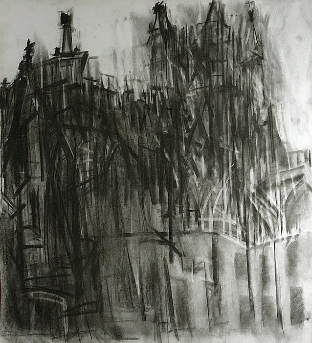 Dennis Creffield, Gloucester Cathedral I, 1988