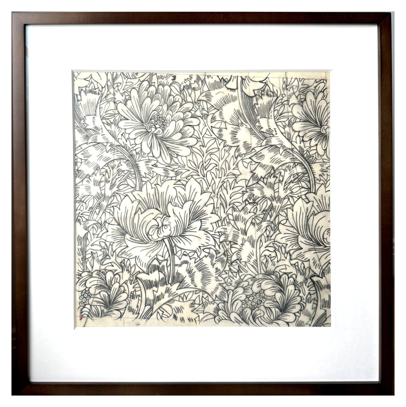 Patrick Caulfield, Study for "Lounge" (Wallpaper), 1989